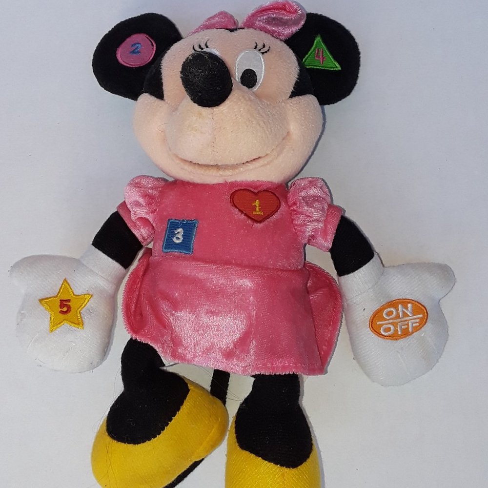 Talking Minnie Mouse plush